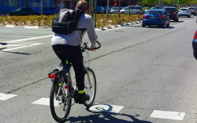 Al trabajo en bici. 30 días de Abril.