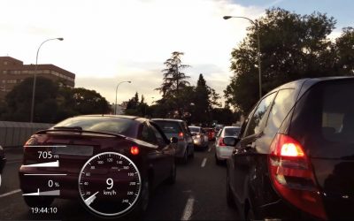 Atascos en el Día Europeo Sin Coches